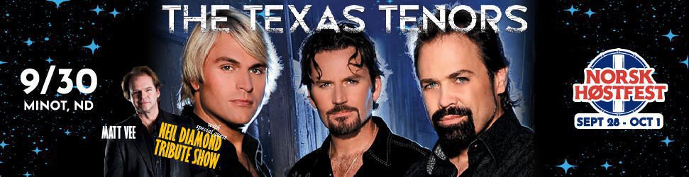 THE TEXAS TENORS RETURN TO NORSK HØSTFEST