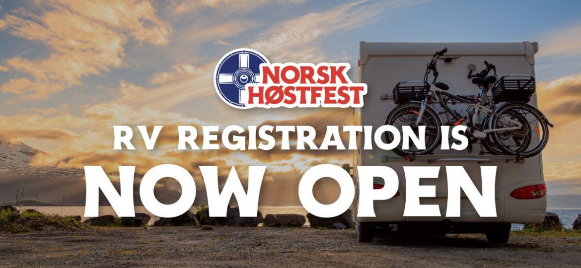Norsk Hostfest RV Registration Now Open Blog Header Graphic